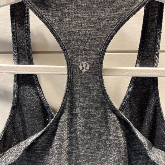 Lululemon heathered gray tank top - Picture 4 of 5